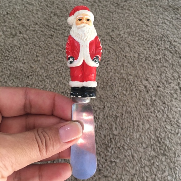 Vintage Festive Holiday Santa Claus and Nutcracker Spreaders- Set of 2 - Picture 6 of 9
